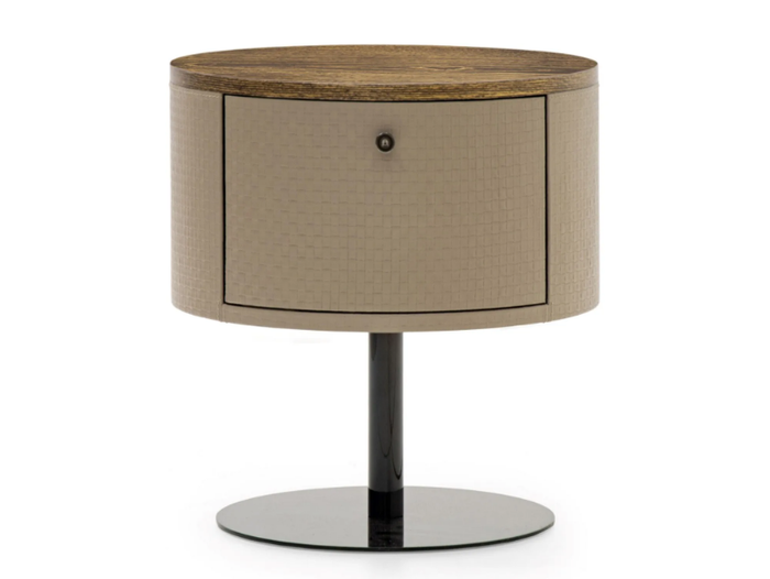 OVERSEAS - Round ash bedside table _ formitalia luxury group